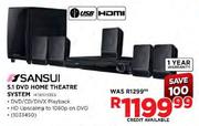 Sansui 5.1 DVD Home Theatre System(HTB1003ES)