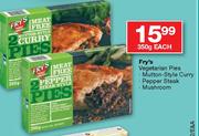   Fry's Vegetarian Pies Mutton Style Curry-350gm Each