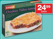 Iceland Chicken Tikka Lasagne-500gm Each