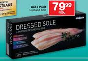Cape Point Dressed Sole-480gm Each