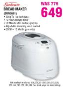 Sunbeam Bread Maker(SUN0091)