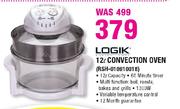 Logik 12Ltr Convection Oven(RSH-010910018)