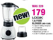 Logik 1.8Ltr Food Blender(MD-120B)