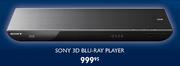 Sony 3D Blu-Ray Player-Each