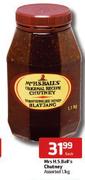 Mr. H.S Ball's Chutney Assorted-1.1kg Each