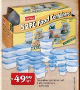 Reusable Container Set (26 Containers with Lids)-per set