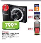 Canon A810 Digital Camera Bundle