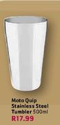 Moto Quip Stainless Steel Tumbler-500ml