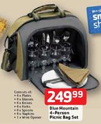 Blue Mountain 4-Person Picnic Bag Set