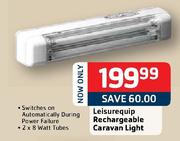 Leisurequip Rechargeable Carvan Light