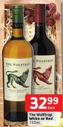 The Wolftrap White or Red-750ml Each