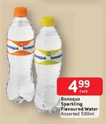 Bonaqua Sparkling Flavoured Water Assorted-500ml Each