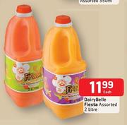 Dairy Belle Fiesta Assorted-2L Each