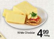 White Cheddar-Per 100g