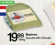 Basiron Gouda With Wasabi-Per 100g