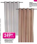 Design Collection Fire Eyelet Curtain-Per Drop