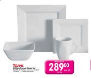 Nova 16 Piece Square Dinner Set