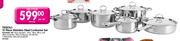 Tissolli 12 Piece Stainless Steel Cookware Set