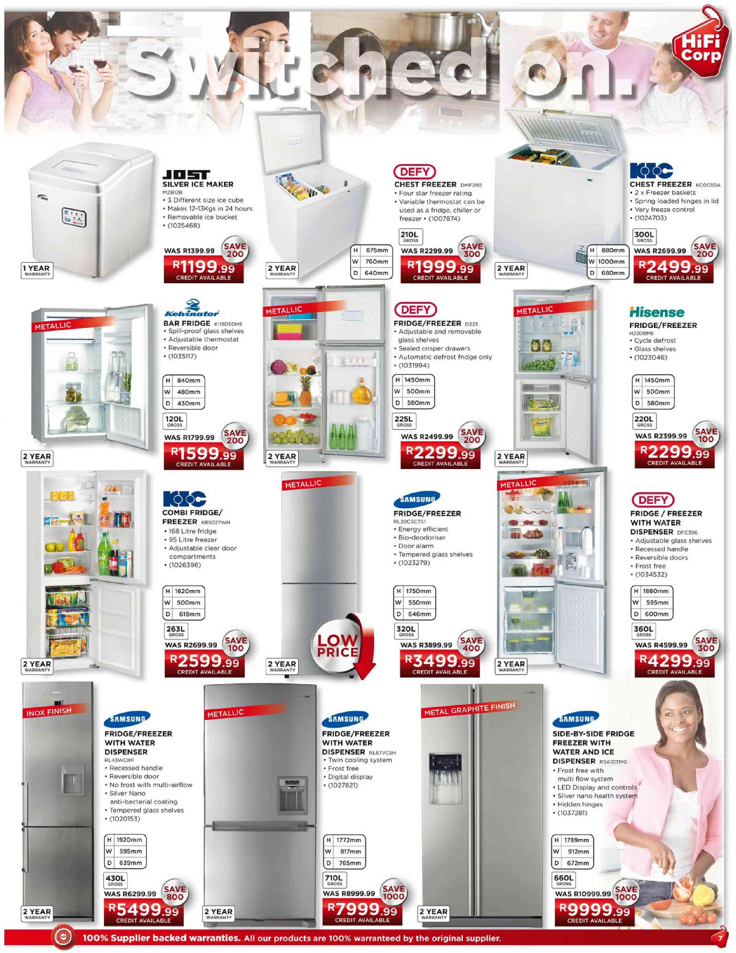 Special Defy Chest Freezer(DMF290)210Ltr. — www.guzzle.co.za