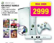 XBOX 360 Kinect Bundle-4GB
