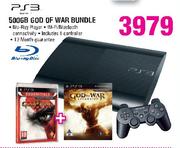 PS3 God Of War Bundle-500GB