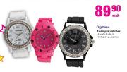 Digitime Analogue Watches Each