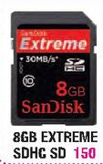 SanDisk Extreme SDHC SD-8GB