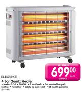 Elegance 4 Bar Quartz Heater(EL-24)