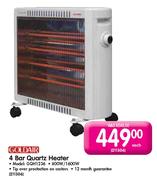 Goldair 4 Bar Quartz Heater(GQH1236)