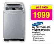 Samsung Grey Top Load Washing Machine-9kg