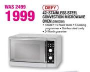 Defy Stainless Steel Convection Microwave Oven-42Ltr(DMO356)