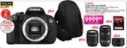 Canon 650D Triple Lens Bundle