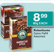 Robertsons Spice Refill Assorted-80g Each