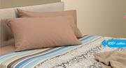 Single Bed Flat Winter Sheets-160x230cm Each