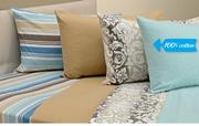 Single Bed Fitted Winter Sheets-92x188cm Each