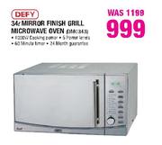 Defy Mirror Finish Grill Microwave Oven-34Ltr(DMO343)
