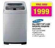 Samsung Grey Top Load Washing Machine-9kg(WA90G9XIP)