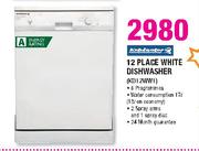 Kelvinator 12 Place White Dishwasher(KD12WW1)