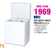 KIC White Chest Freezer-207Ltr(KCG210)