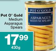 Pot O' Gold Medium Asparagus Spears-430gm