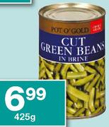 Pot O' Gold Cut Green Beans in Brine-425gm