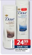 Dove Body Lotion Assorted-250ml Each 