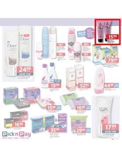 Pick n Pay : Health & beauty all taken care of (21 Apr - 12 May 2013), page 7