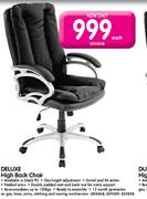 Deluxe High Back Chair-Each