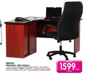 Prestige Workstation With Credenza-Each