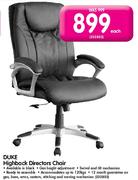 Duke Highback Directors Chair-Each