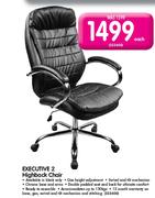 Executive 2 Highback Chair-Each