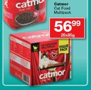 Catmor Cat Food Multipack-20x85g