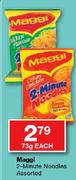 Maggi 2-Minute Noodles Assorted-73g Each