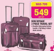 Bon Voyage 3 Piece Travel Set-Per Set